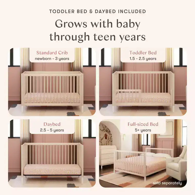 Culla Convertibile 4-in-1 Babyletto Gelato con Kit di Conversione per Lettino per Bambini