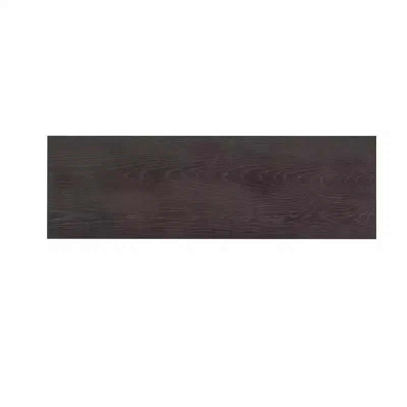 Consolle in legno con contenitore, tavolo d'ingresso moderno con design a righe per soggiorno e studio