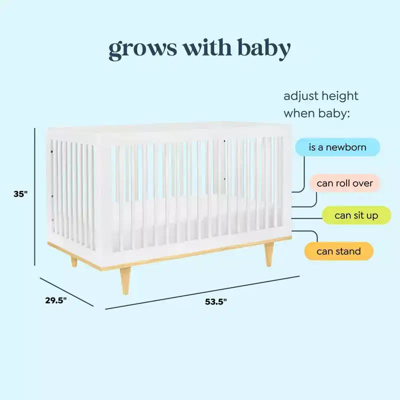 Culla trasformabile 3-in-1 Marley di daVinci