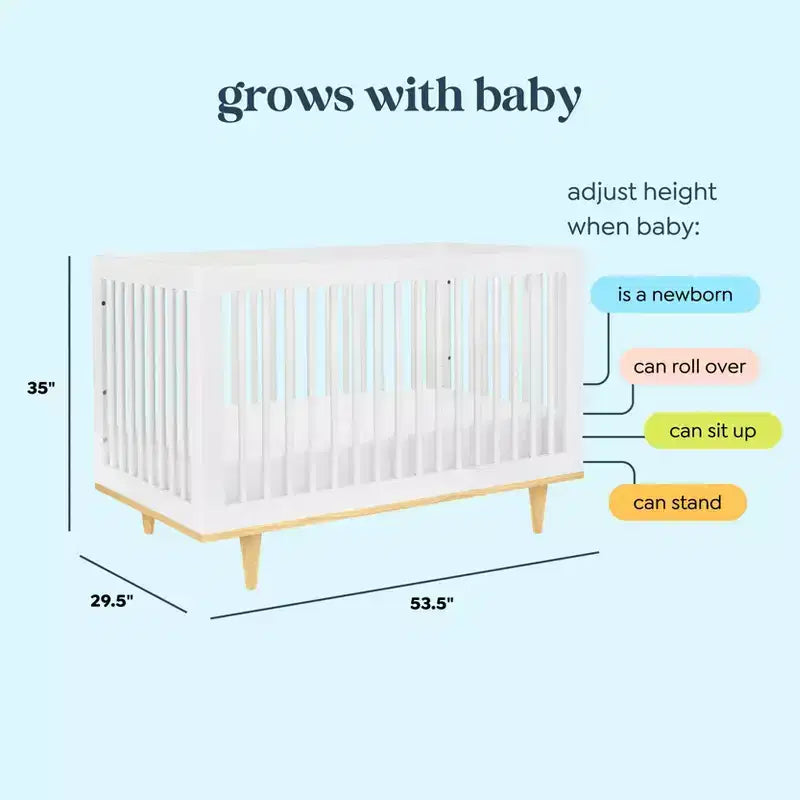 Culla trasformabile 3-in-1 Marley di daVinci