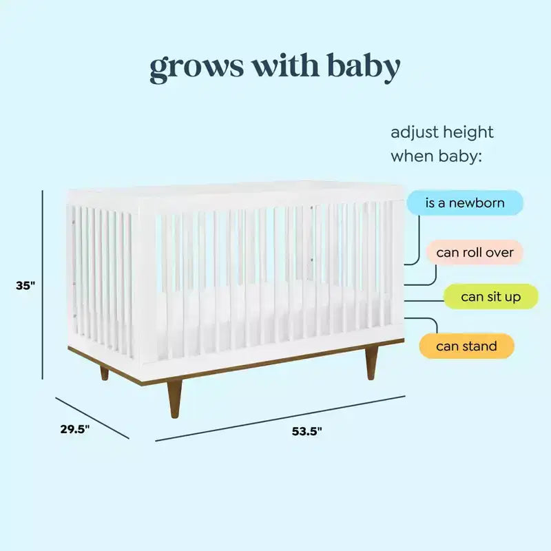 Culla trasformabile 3-in-1 Marley di daVinci