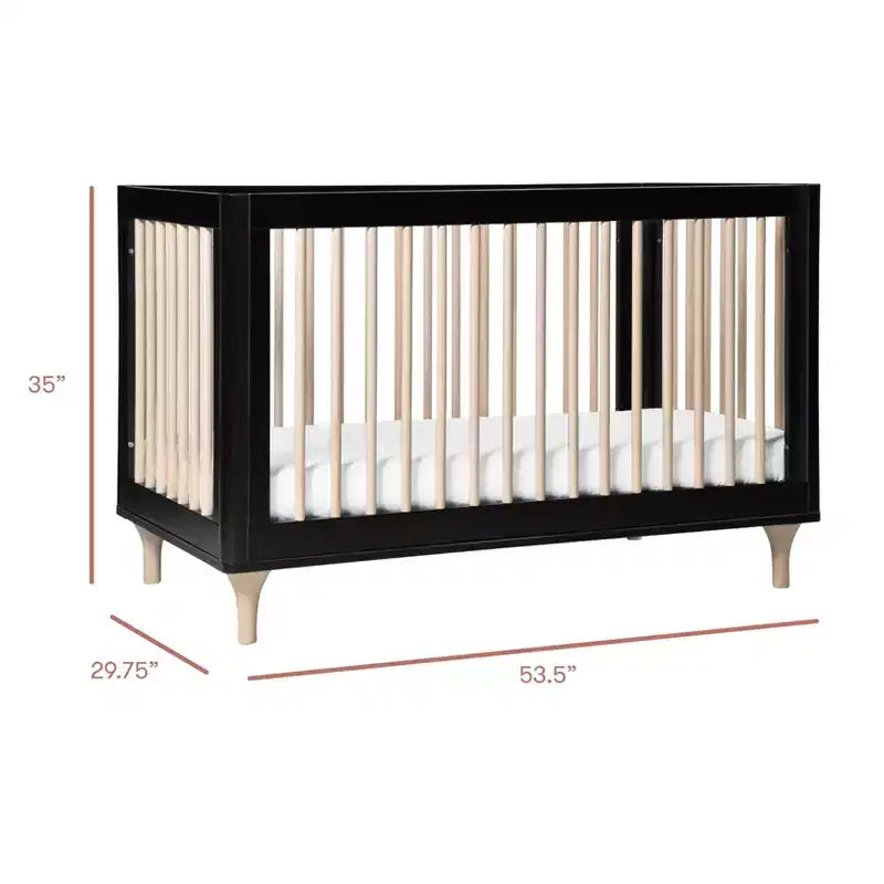 Culla convertibile 3-in-1 Babyletto Lolly con kit di conversione per lettino da giorno