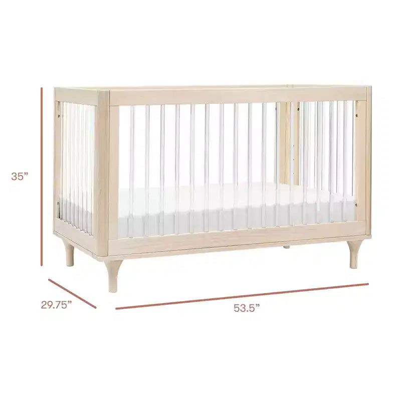 Culla convertibile 3-in-1 Babyletto Lolly con kit di conversione per lettino da giorno