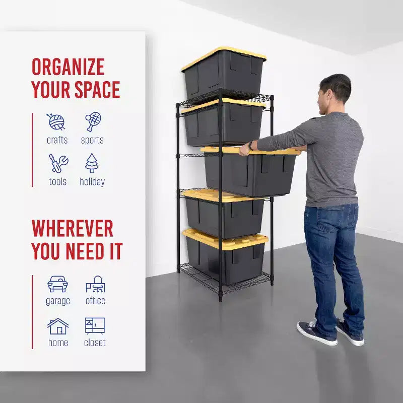 Porta contenitori da 100 litri SafeRacks
