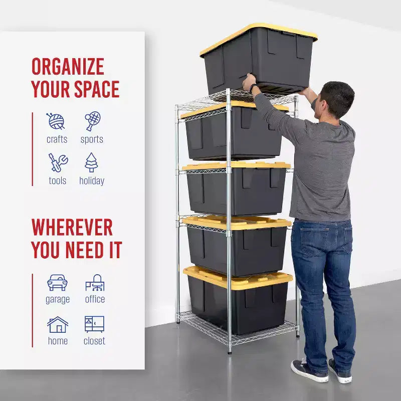 Porta contenitori da 100 litri SafeRacks