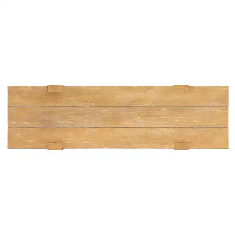 Consolle rustica Luxystar in legno con cassetto a scomparsa e presa di corrente laterale per ingressi, soggiorni e uffici domestici