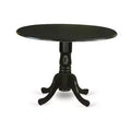 Round Kitchen Table Set with 2 Chairs - Small Dining Table & Chair Set