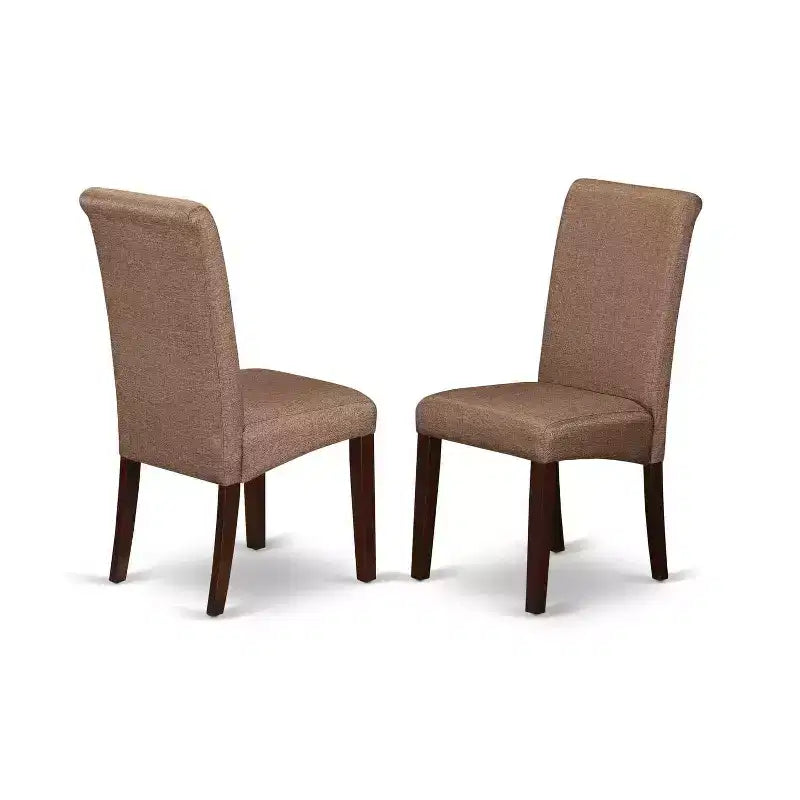 Set Tavolo Cucina Rustico 6 Sedie Panca Lino Marrone Arredamento Sala da Pranzo Stile Fattoria