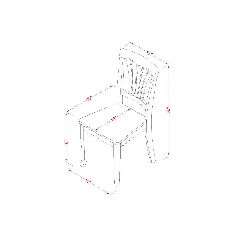 Tavolo da pranzo ovale a 7 pezzi con piano in legno massello finitura marrone sella e 6 sedie con