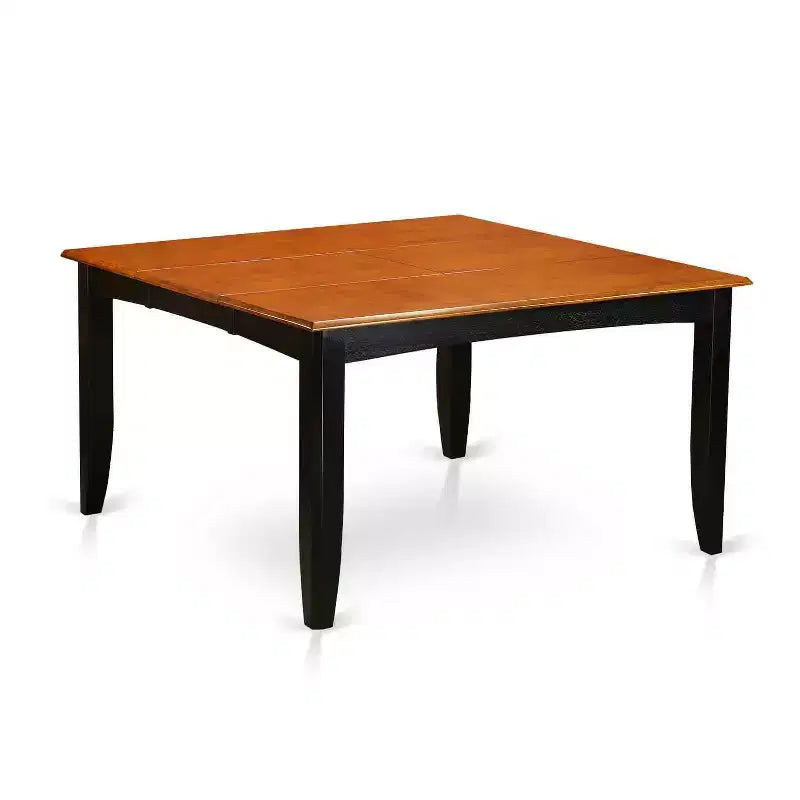 Set da pranzo da 9 pezzi - Tavolo quadrato con prolunga a farfalla e 8 sedie - 137x137 cm