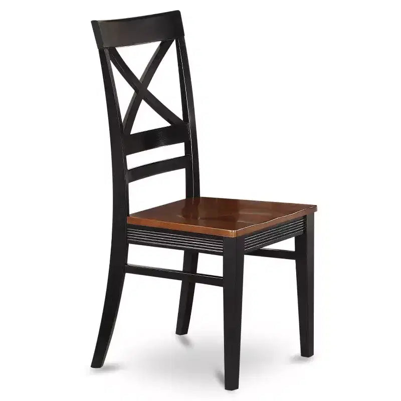 Set da pranzo da 9 pezzi - Tavolo quadrato con prolunga a farfalla e 8 sedie - 137x137 cm