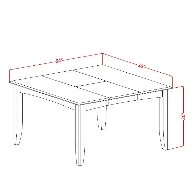Set da pranzo da 9 pezzi - Tavolo quadrato con prolunga a farfalla e 8 sedie - 137x137 cm