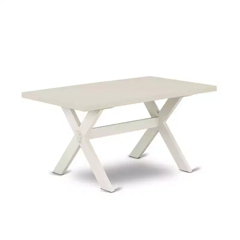 HomeStock - Tavolo da pranzo rettangolare a 6 posti in legno massello con finitura in rovere naturale, con 1 panca e 4 sedie