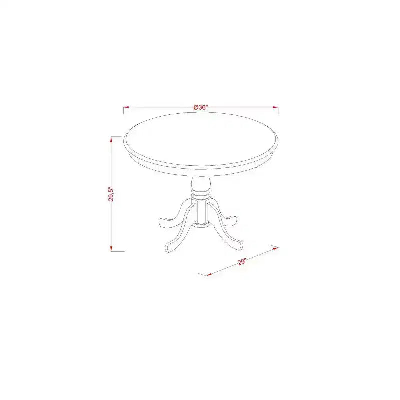 Set da pranzo in 3 pezzi in lino bianco con piano in legno massello - Schienale trapuntato con bottoni - 4 posti