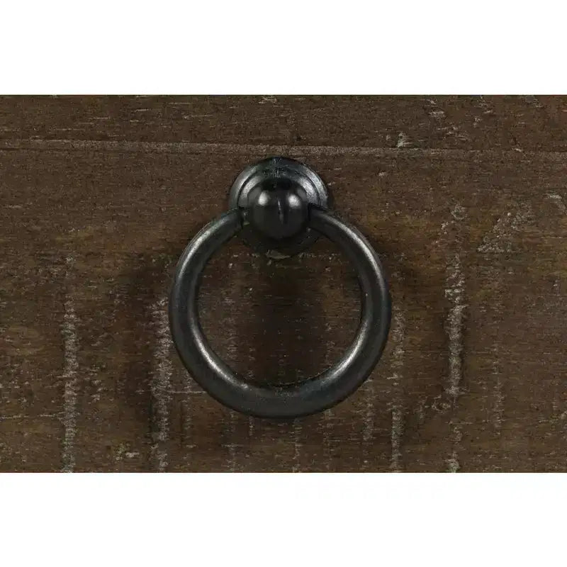 Jofran, tavolino da divano Devon Farmhouse in legno massello effetto anticato