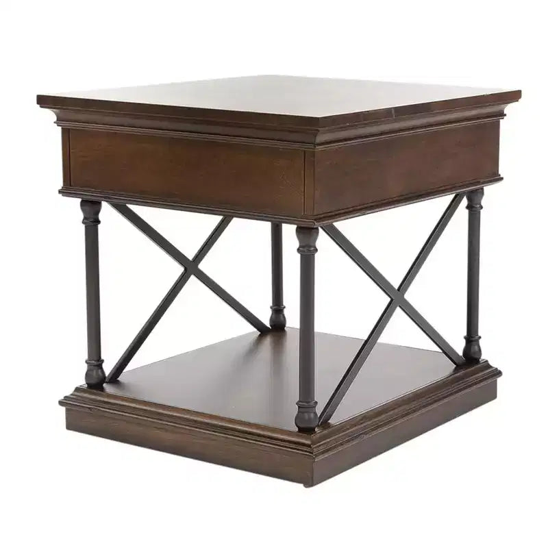 Liberty Furniture, Tavolino con cassetto Tribeca in marrone cordovano