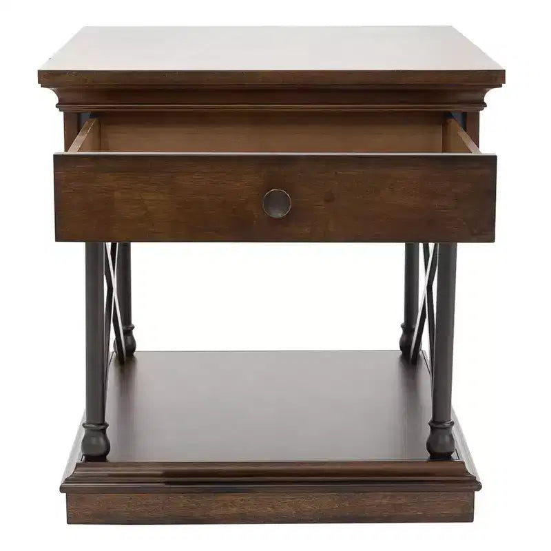 Liberty Furniture, Tavolino con cassetto Tribeca in marrone cordovano