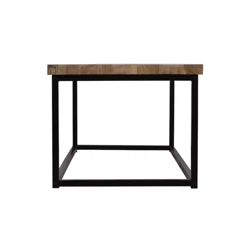Jofran, tavolino da caffè moderno Ames in legno massello