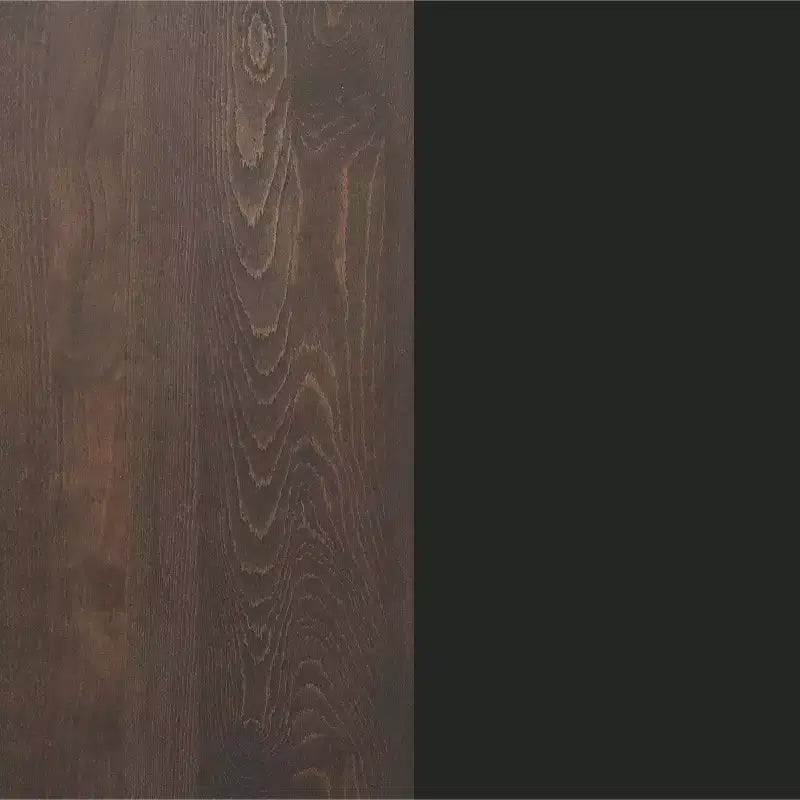 Flash Furniture Bennett Piano Tavolo Quadrato in Legno Massello Commerciale da Interno con Base a X in Ghisa Antiruggine per Altezza Cena 30 x 30