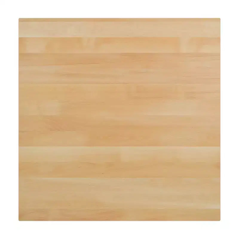 Flash Furniture Bennett Piano Tavolo Quadrato in Legno Massello Commerciale da Interno con Base a X in Ghisa Antiruggine per Altezza Cena 30 x 30