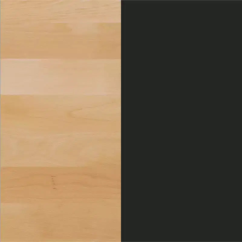 Flash Furniture Bennett Piano Tavolo Quadrato in Legno Massello Commerciale da Interno con Base a X in Ghisa Antiruggine per Altezza Cena 30 x 30