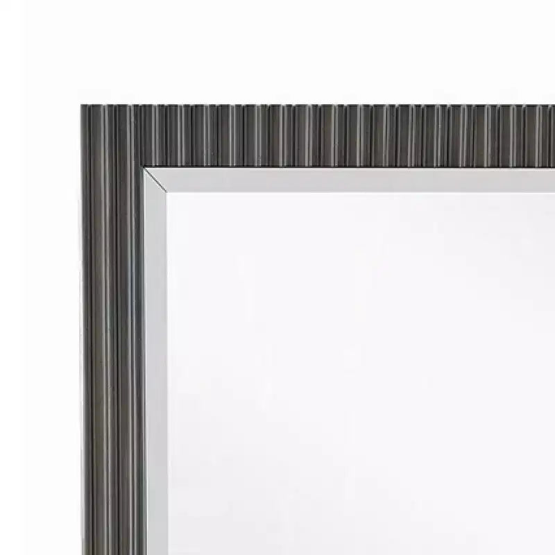 Specchio da comò Royal Hampton, legno marrone espresso, elegante cornice rettangolare 36x42