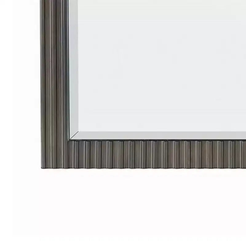 Specchio da comò Royal Hampton, legno marrone espresso, elegante cornice rettangolare 36x42