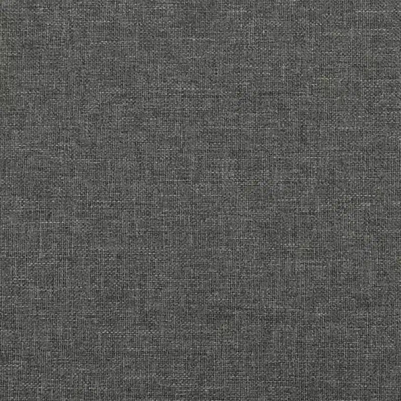 Giroletto in tessuto grigio scuro (100% poliestere), compensato, legno ingegnerizzato