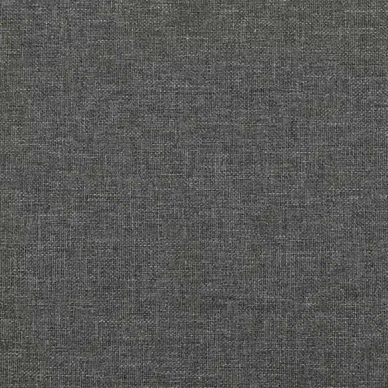 Struttura letto Grigio scuro Tessuto poliestere, compensato, legno ingegnerizzato King