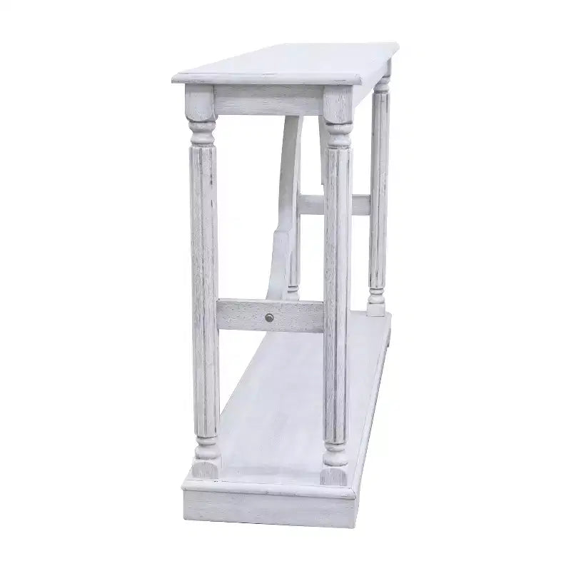 Consolle Galano in legno con ripiano inferiore 45,9 L x 11,8 P x 29,9 H