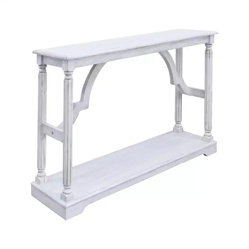Consolle Galano in legno con ripiano inferiore 45,9 L x 11,8 P x 29,9 H