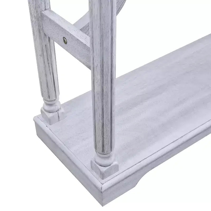 Consolle Galano in legno con ripiano inferiore 45,9 L x 11,8 P x 29,9 H