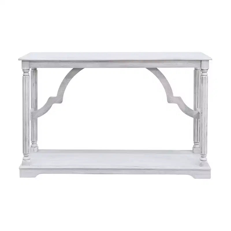 Consolle Galano in legno con ripiano inferiore 45,9 L x 11,8 P x 29,9 H