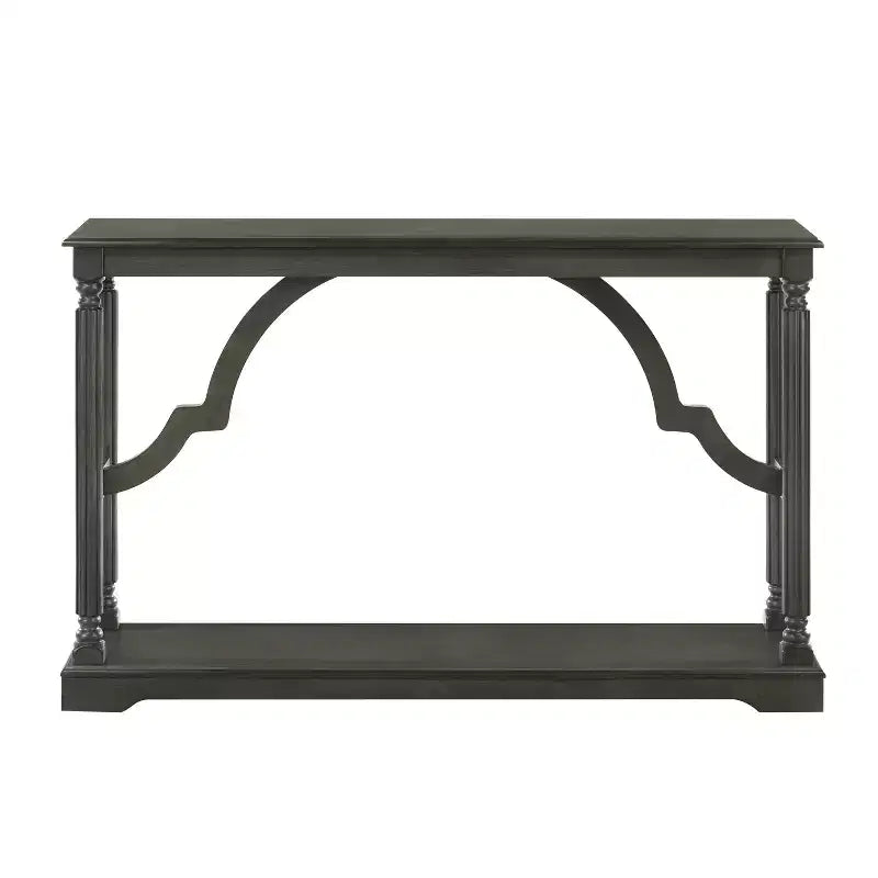 Consolle Galano in legno con ripiano inferiore 45,9 L x 11,8 P x 29,9 H