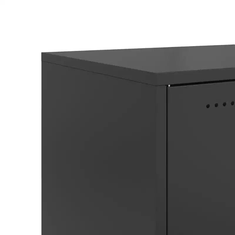 vidaXL Comodino da Letto Tavolino Comodino per Camera da Letto Mobili in Acciaio