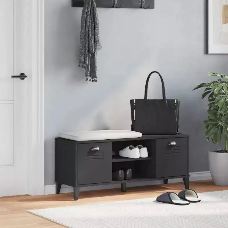 vidaXL Scarpiera Panca Contenitore Scaffale Organizer Mobili da Ingresso Legno Massello Pino