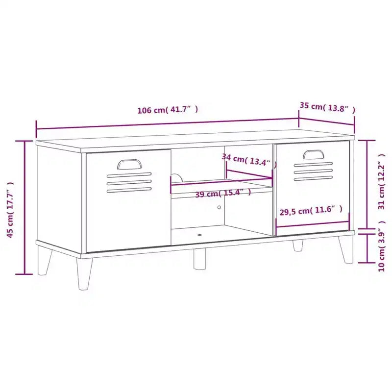 vidaXL Scarpiera Panca Contenitore Scaffale Organizer Mobili da Ingresso Legno Massello Pino