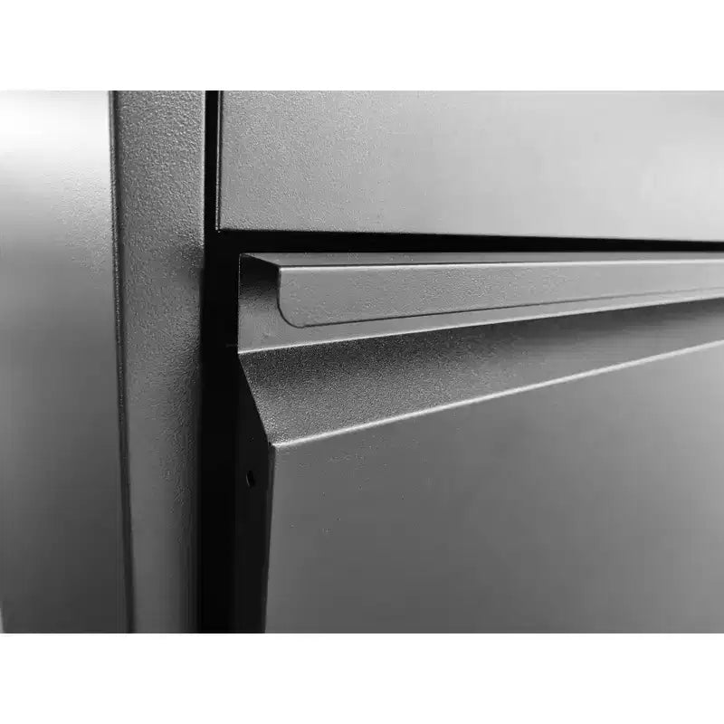 Classificatore orizzontale bloccabile VIYET 40H - Metallo resistente per ufficio domestico, guide silenziose a estensione completa, sistema antiribaltamento, adatto per documenti Letter/Legal/A4/F4
