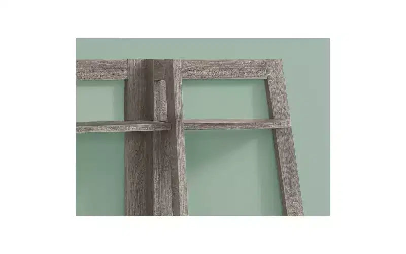 TUYOHW Libreria Moderna a Scala a 3 Ripiani, Libreria Aperta, Scaffale in Legno, Scaffale per Libri per Piccoli Spazi, Soggiorno, Camera da Letto, Ufficio