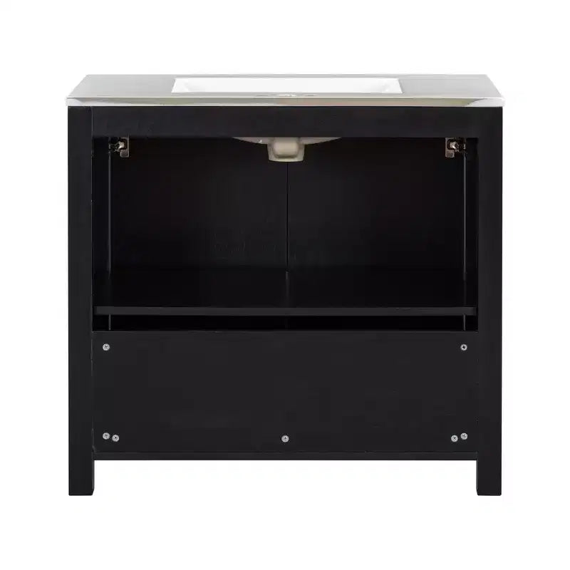 Mobile lavabo da bagno 72 pollici con doppi lavandini, Mobile lavabo combinato con ante a chiusura ammortizzata e ripiano regolabile, Espresso