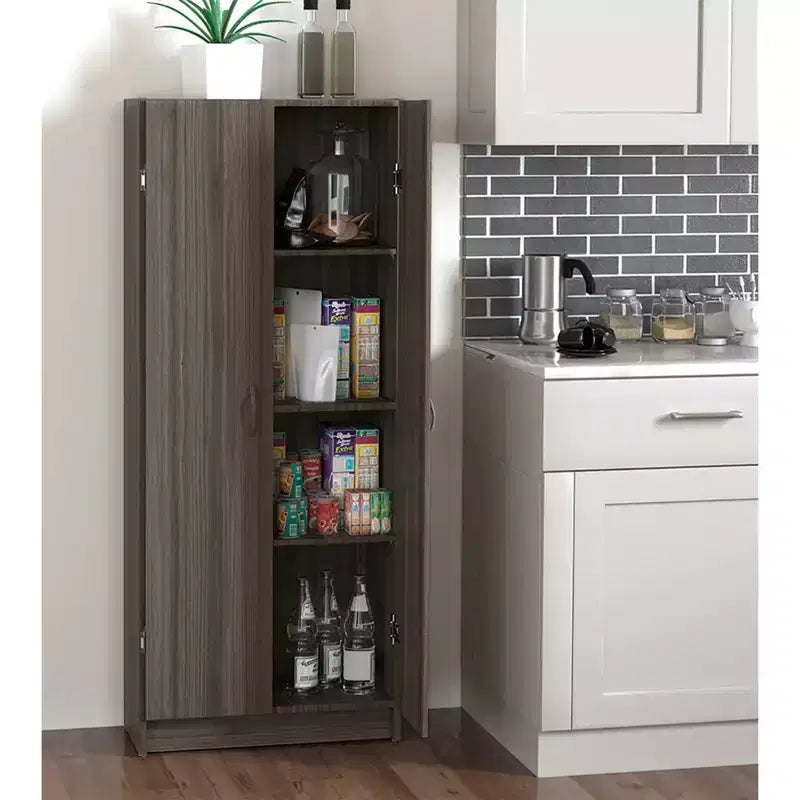Dispensa da Cucina con Ripiani Regolabili ClosetMaid, Grigia