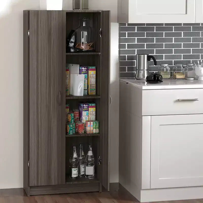 Dispensa da Cucina con Ripiani Regolabili ClosetMaid, Grigia