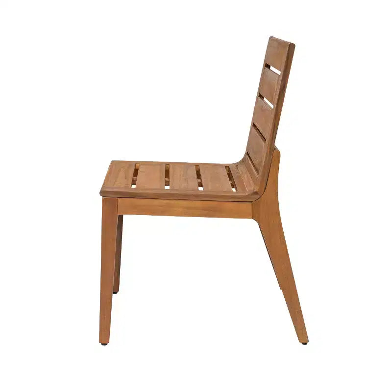Christopher Knight Home Lorenzo Set da Pranzo Moderno da 7 Pezzi in Legno di Acacia con Design a Doghe