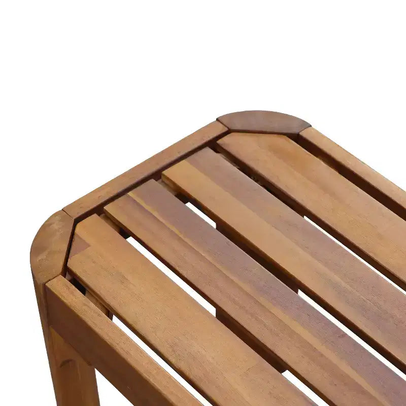 Christopher Knight Home Yasmin, set da pranzo da giardino moderno a 6 pezzi in acacia con design in vimini e a doghe