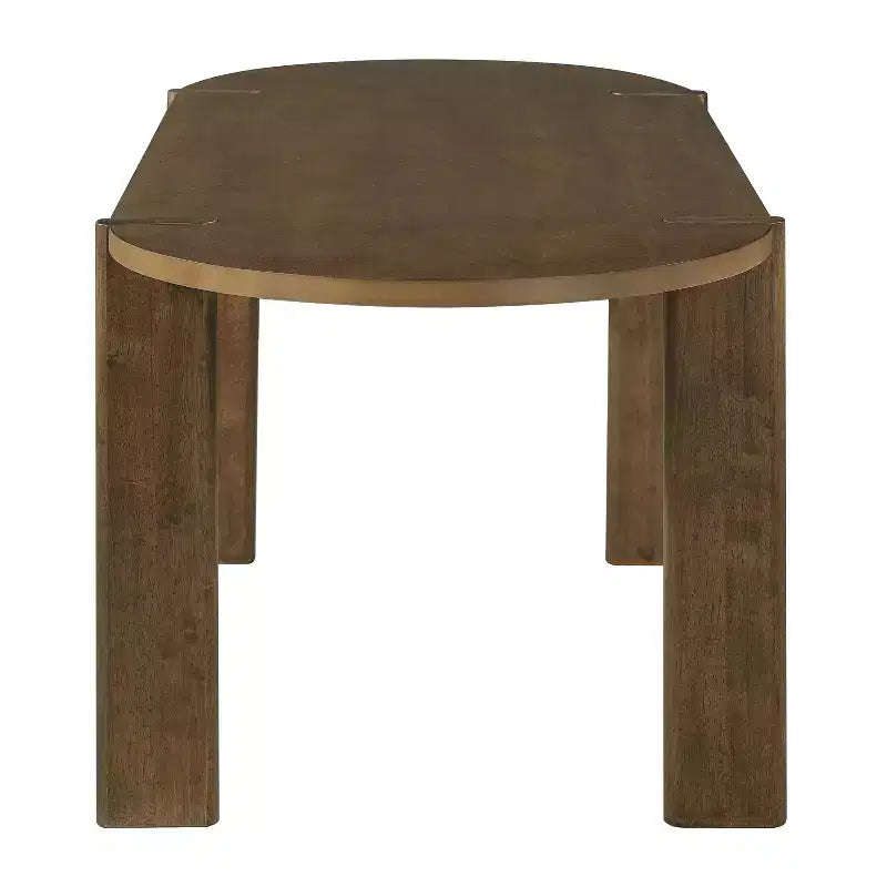 Christopher Knight Home Samori, set da pranzo moderno da 7 pezzi con tavolo ovale e sedie imbottite, in legno di gomma e ferro, per patio