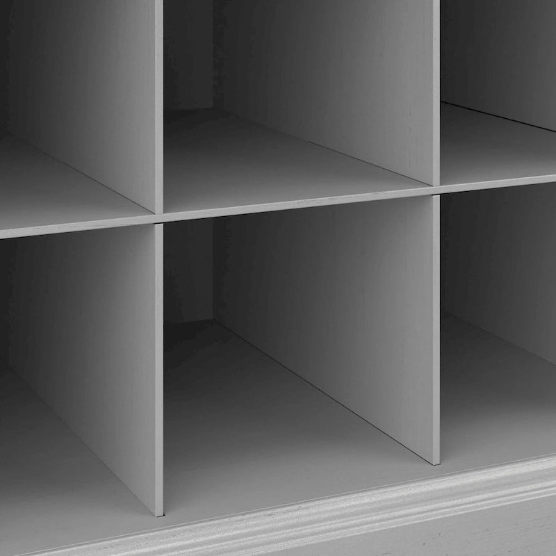 Panca portascarpe piccola da 24W Woodland con ripiani di Bush Furniture