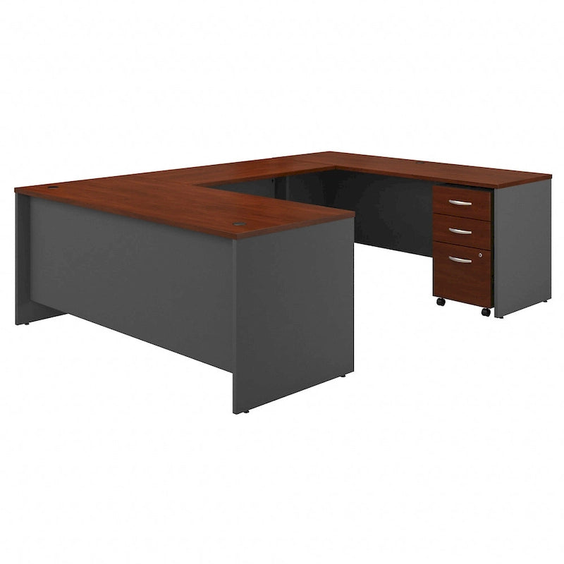 Scrivania a U 72W serie C con cassetti di Bush Business Furniture