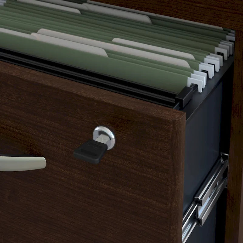 Scrivania a U 72W serie C con cassetti di Bush Business Furniture