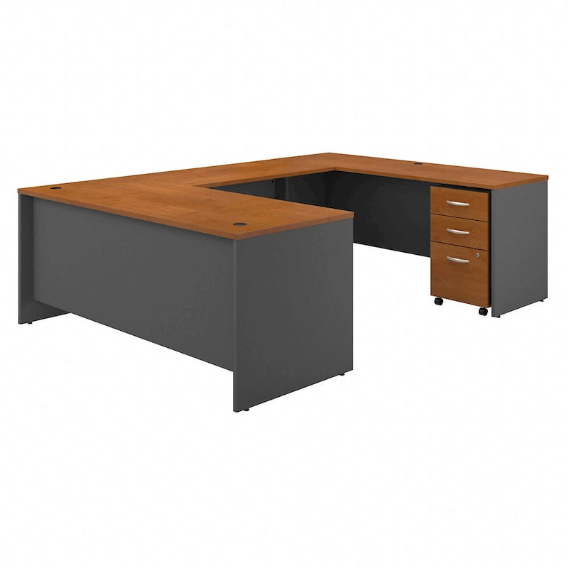 Scrivania a U 72W serie C con cassetti di Bush Business Furniture