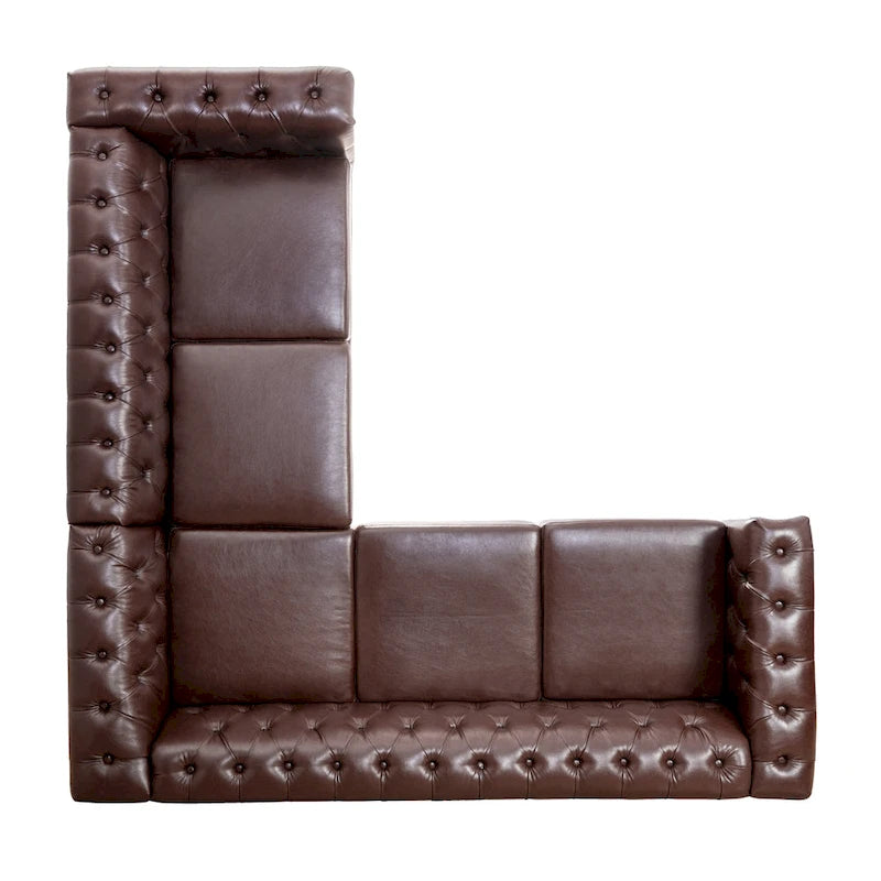 Christopher Knight Home - Divano componibile di lusso Clayton in pelle PU